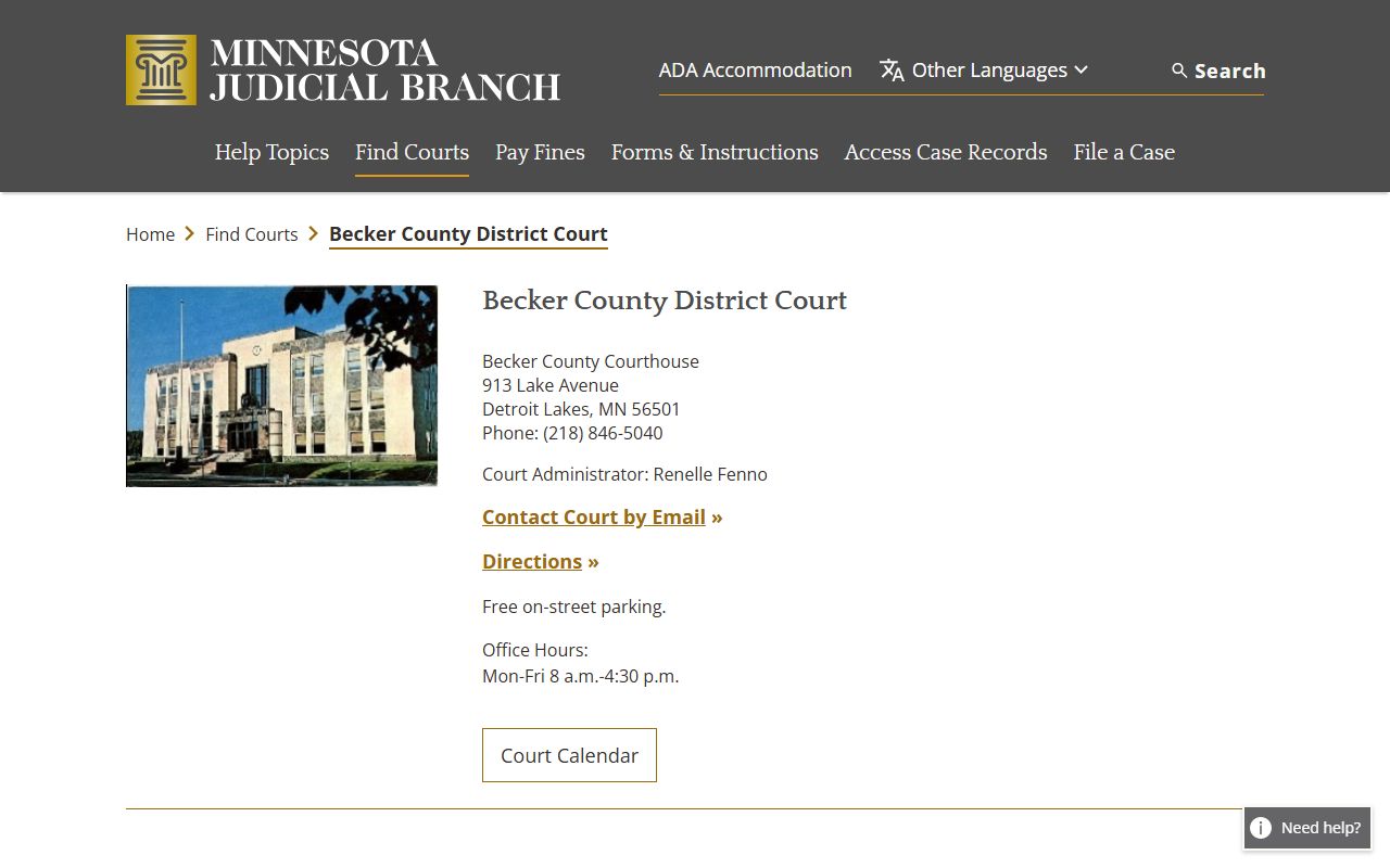 becker county court becker county bankruptcy records