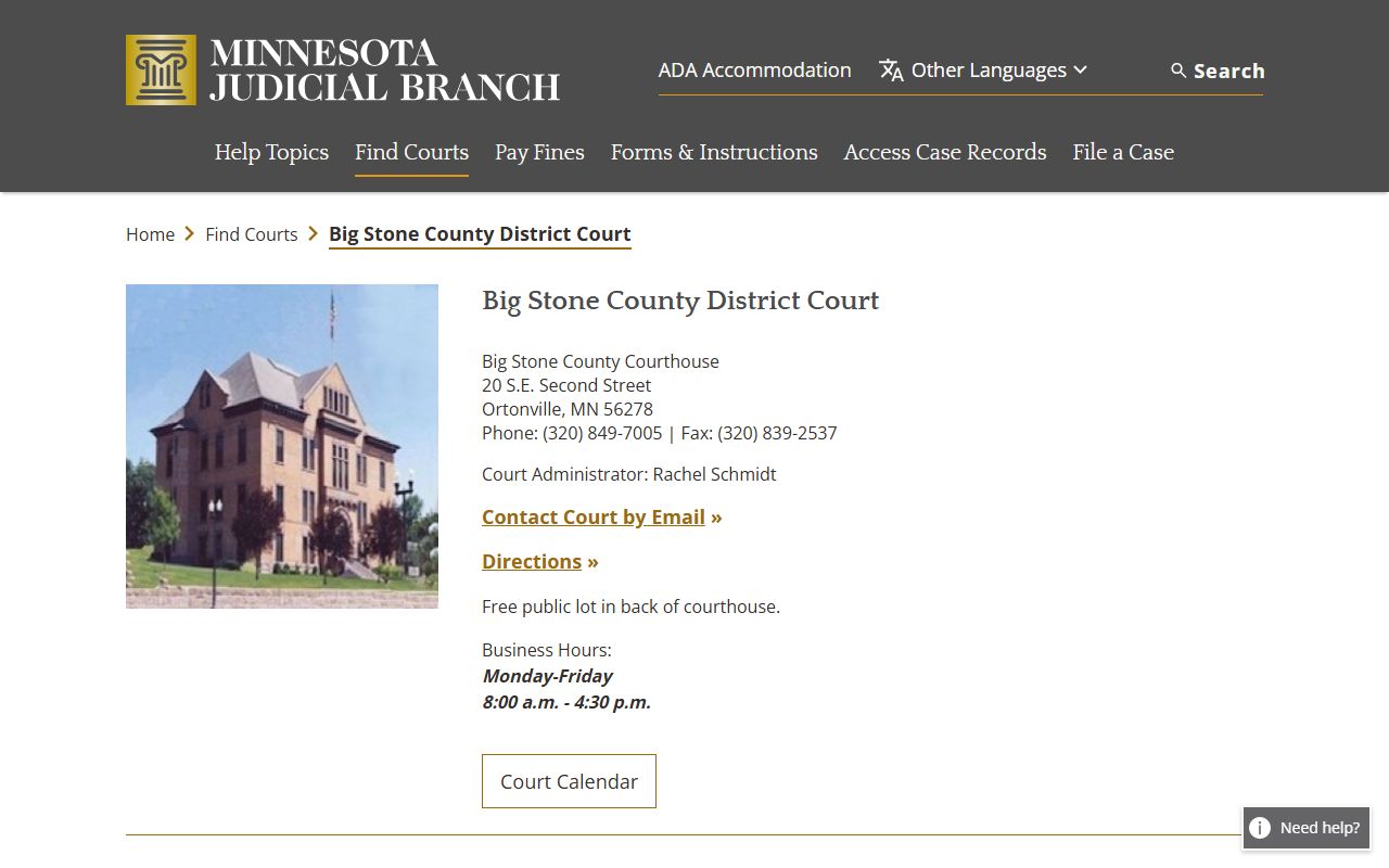 big stone county court big stone county bankruptcy records