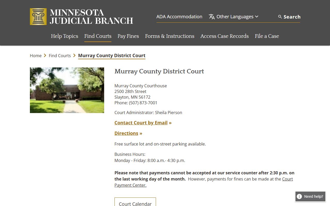 Murray County District Court Murray County bankruptcy records