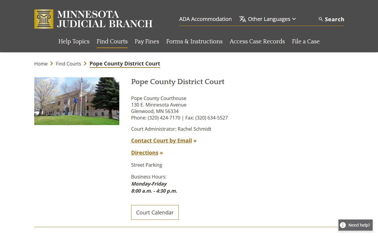 Pope County Court Pope County bankruptcy records