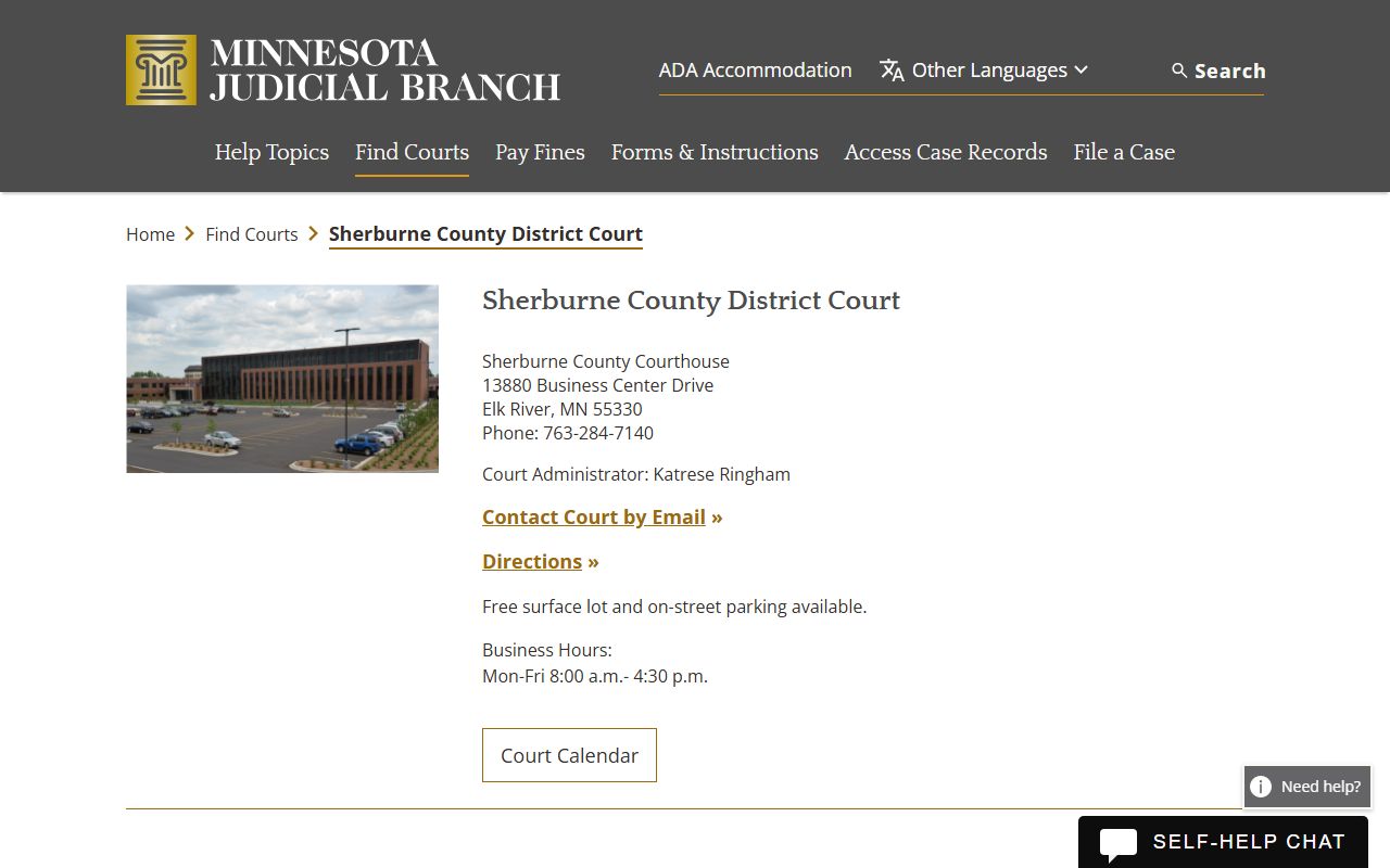 Sherburne County District Court Sherburne County bankruptcy records